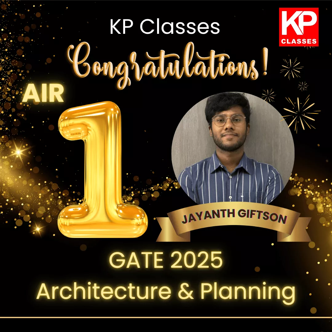 AIR 1 GATE Architecture 2025 Jayanth Giftson