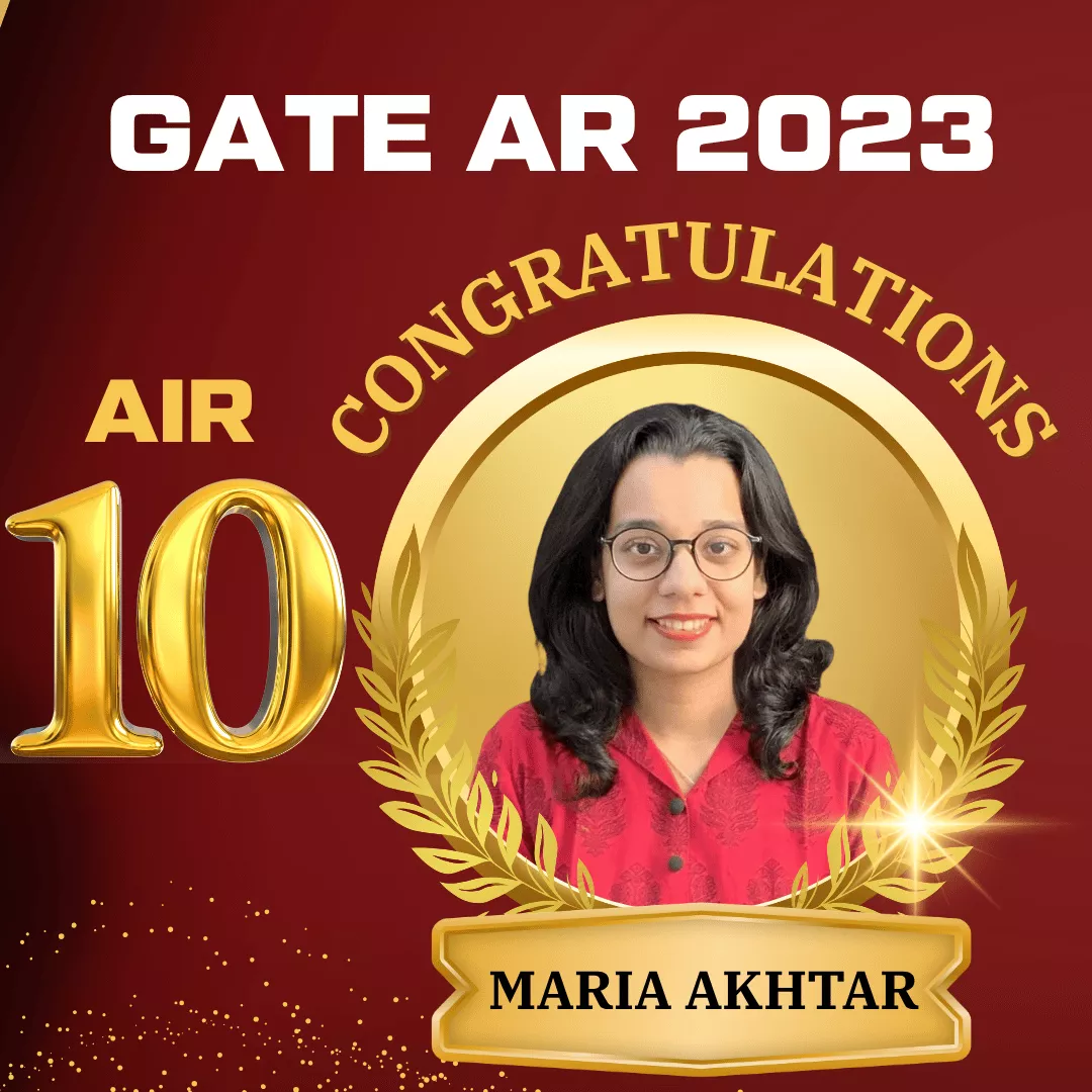 AIR 10 GATE Architecture 2023 MARIA AKHTAR