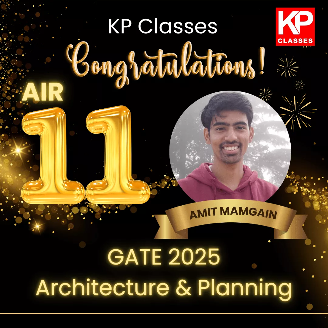 AIR 11 GATE Architecture 2025 Amit Mamgain