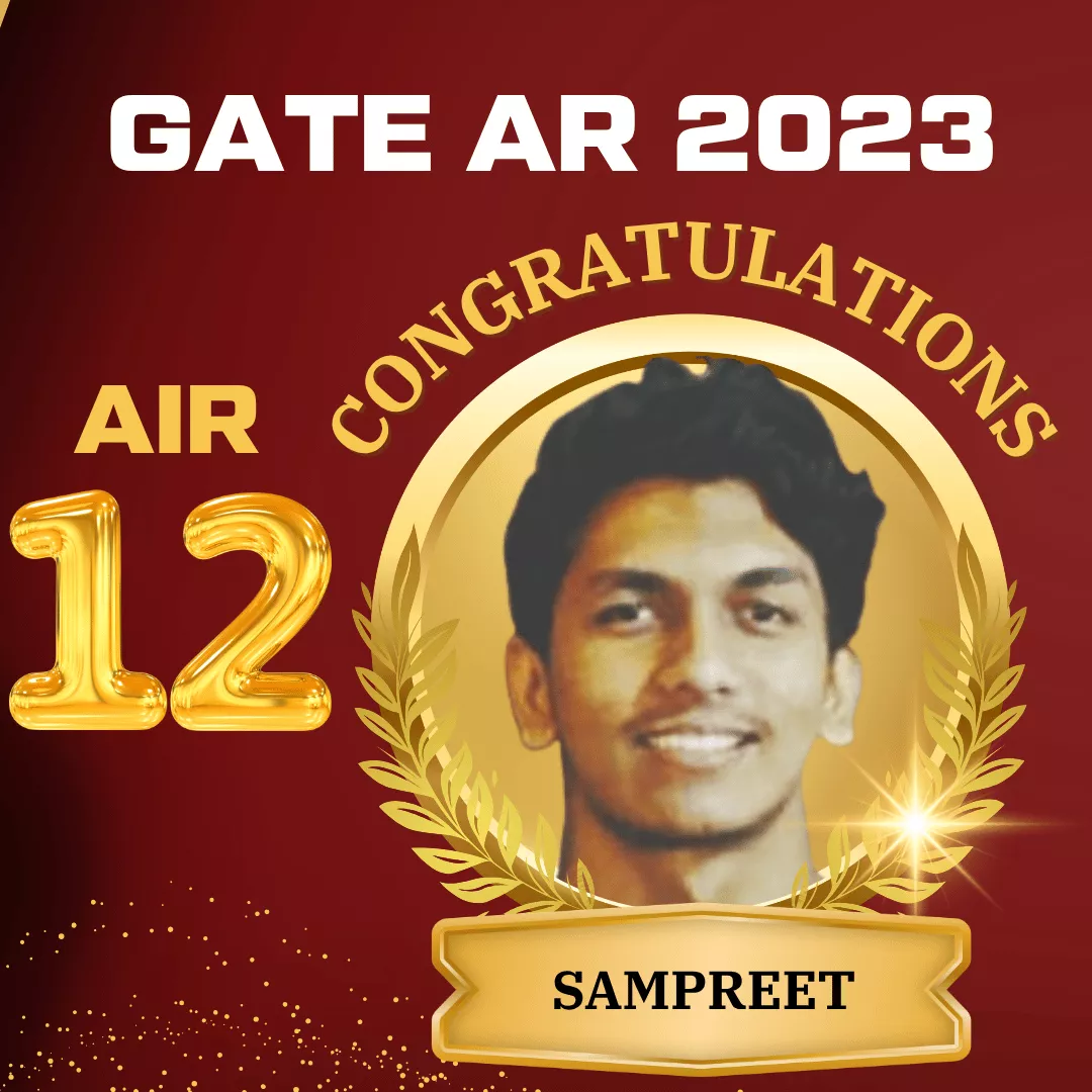 AIR 12 GATE Architecture 2023 SAMPREET