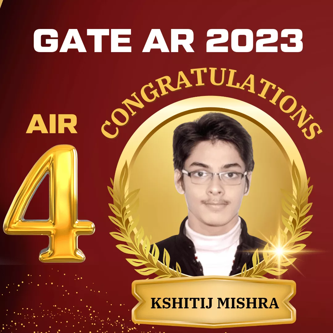 AIR 4 GATE Architecture 2023 Kshitiz Sharma