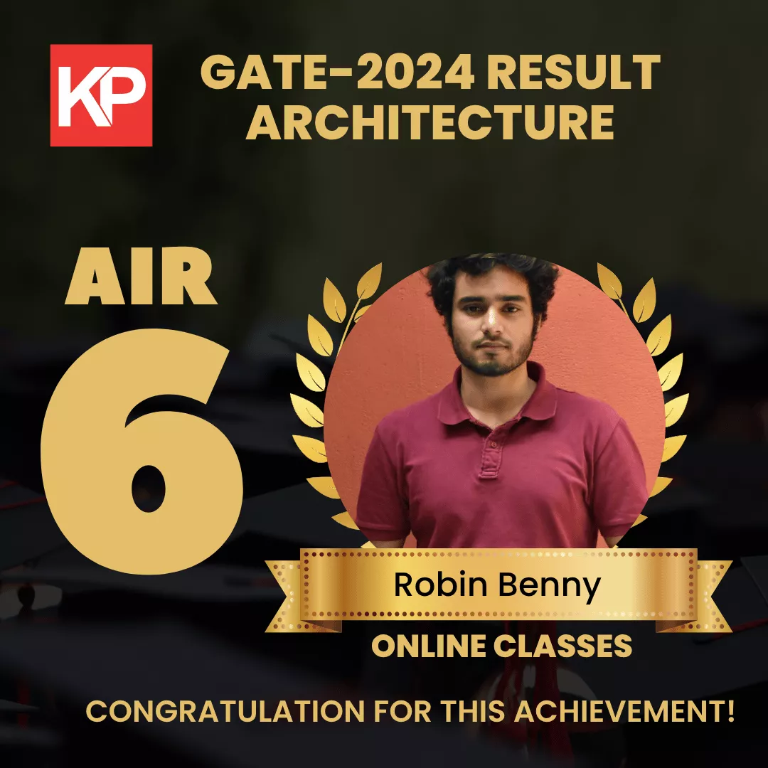 AIR 6 GATE Architecture 2024 Robin Benny